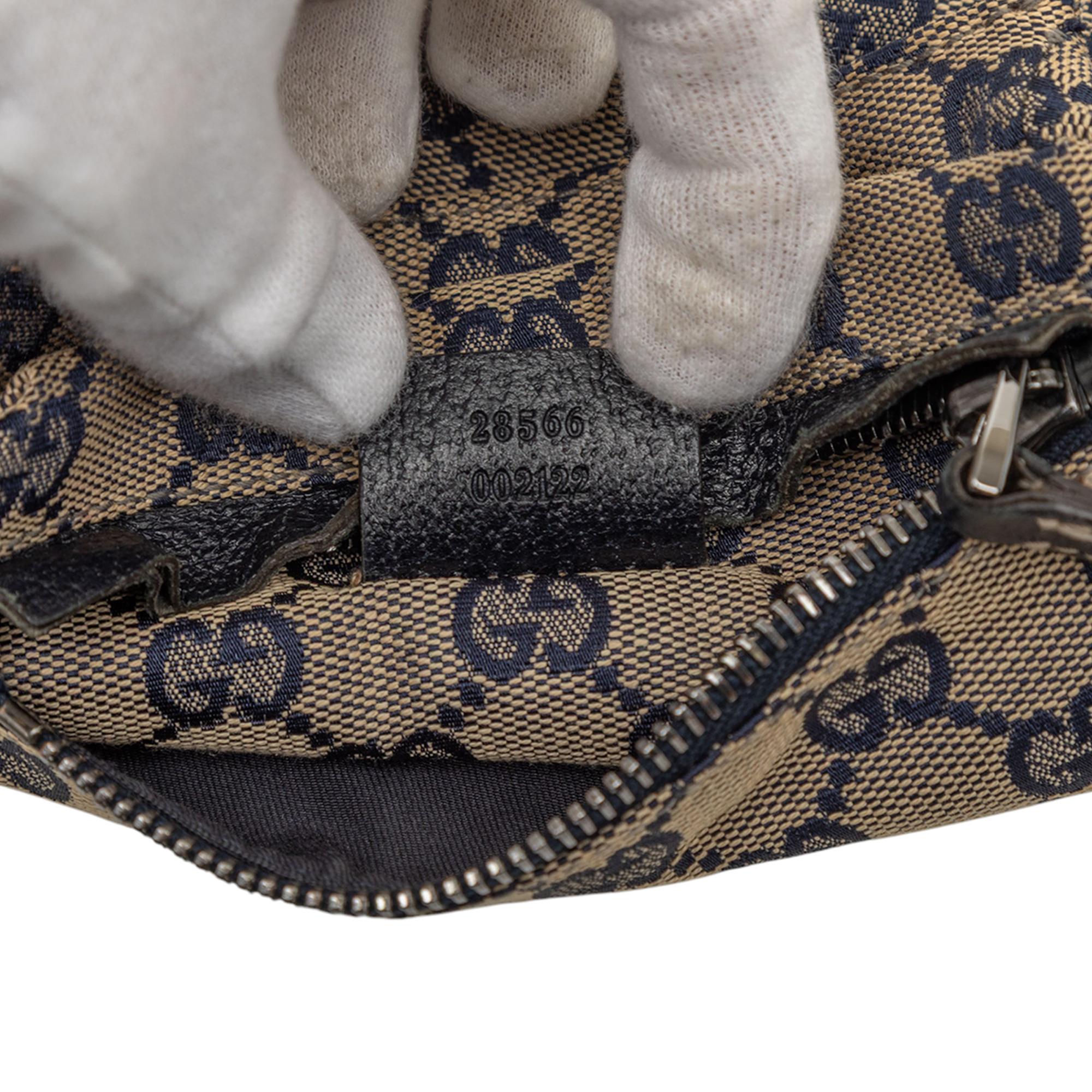 Gucci GG Canvas Web Double Pocket Belt Bag