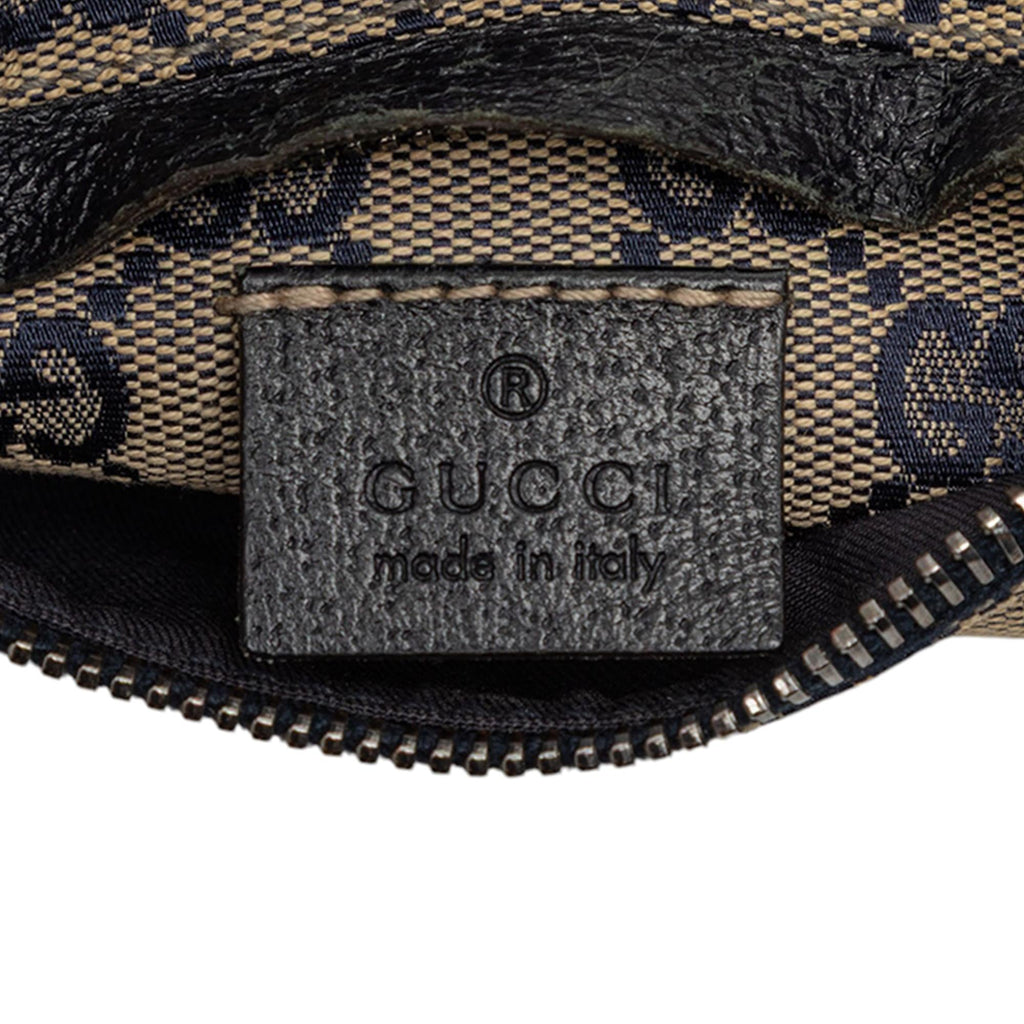 Gucci GG Canvas Web Double Pocket Belt Bag
