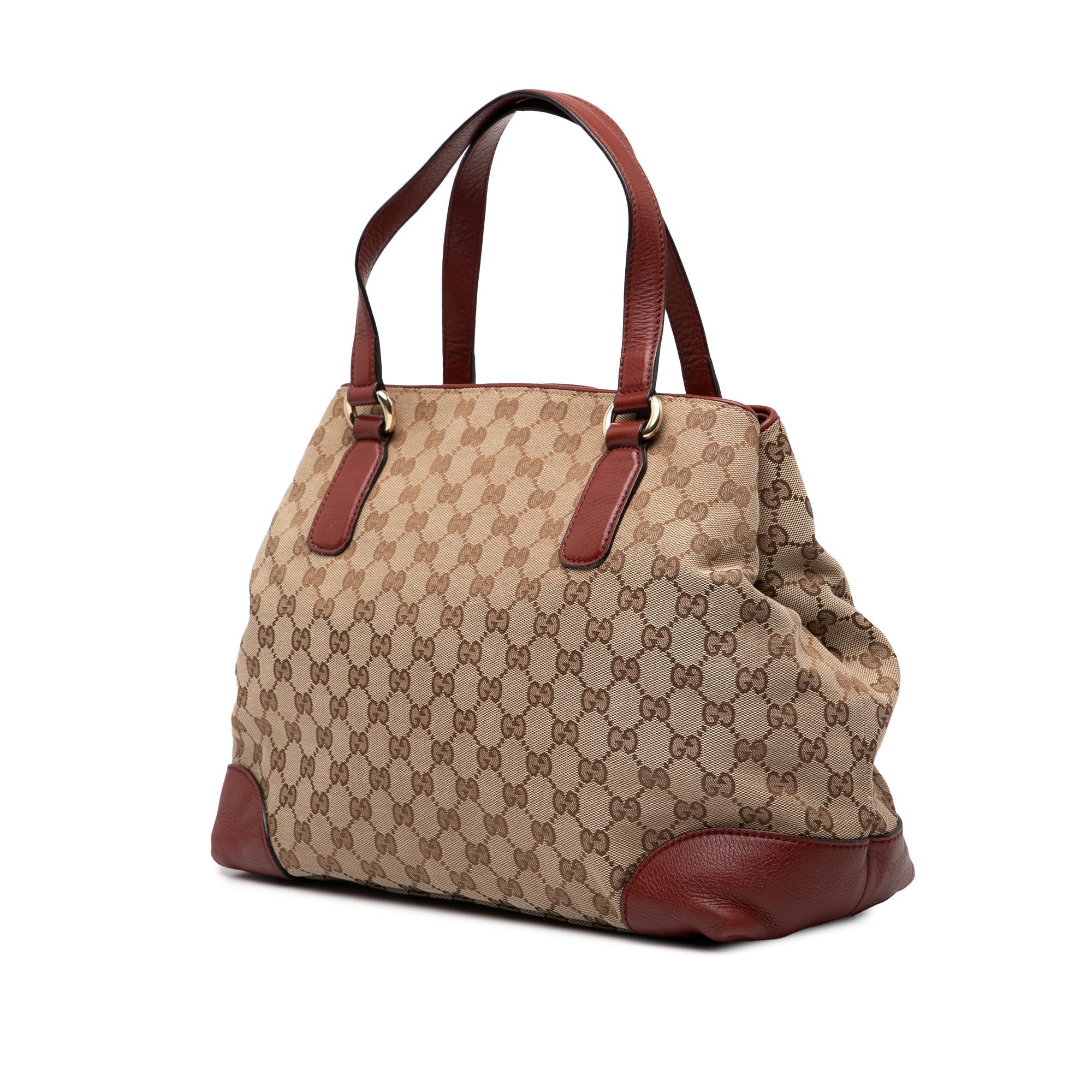 Gucci GG Canvas Web Dressage Tote