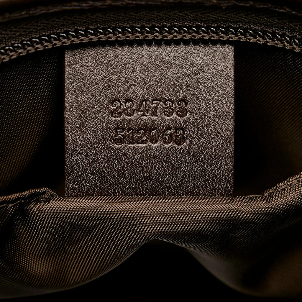 Gucci GG Canvas Web Handbag (SHG-32691)