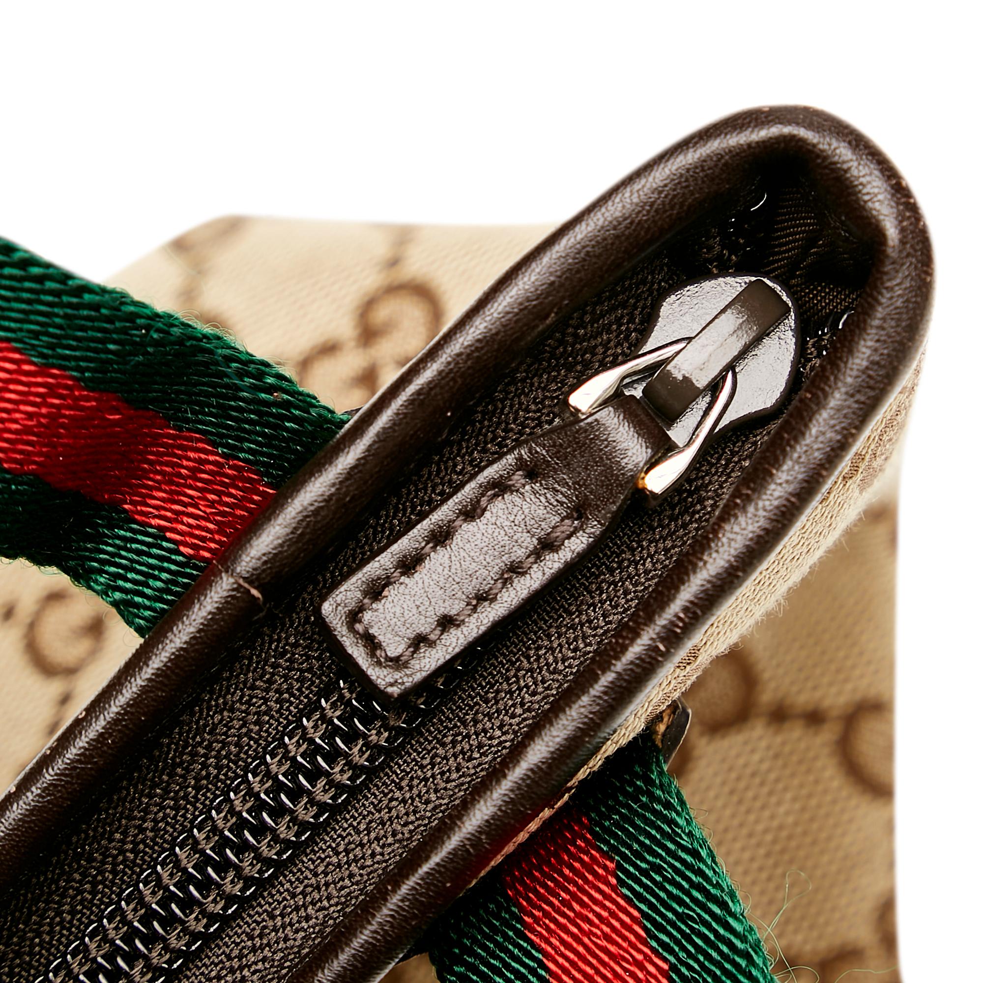 Gucci GG Canvas Web Handbag (SHG-34116)