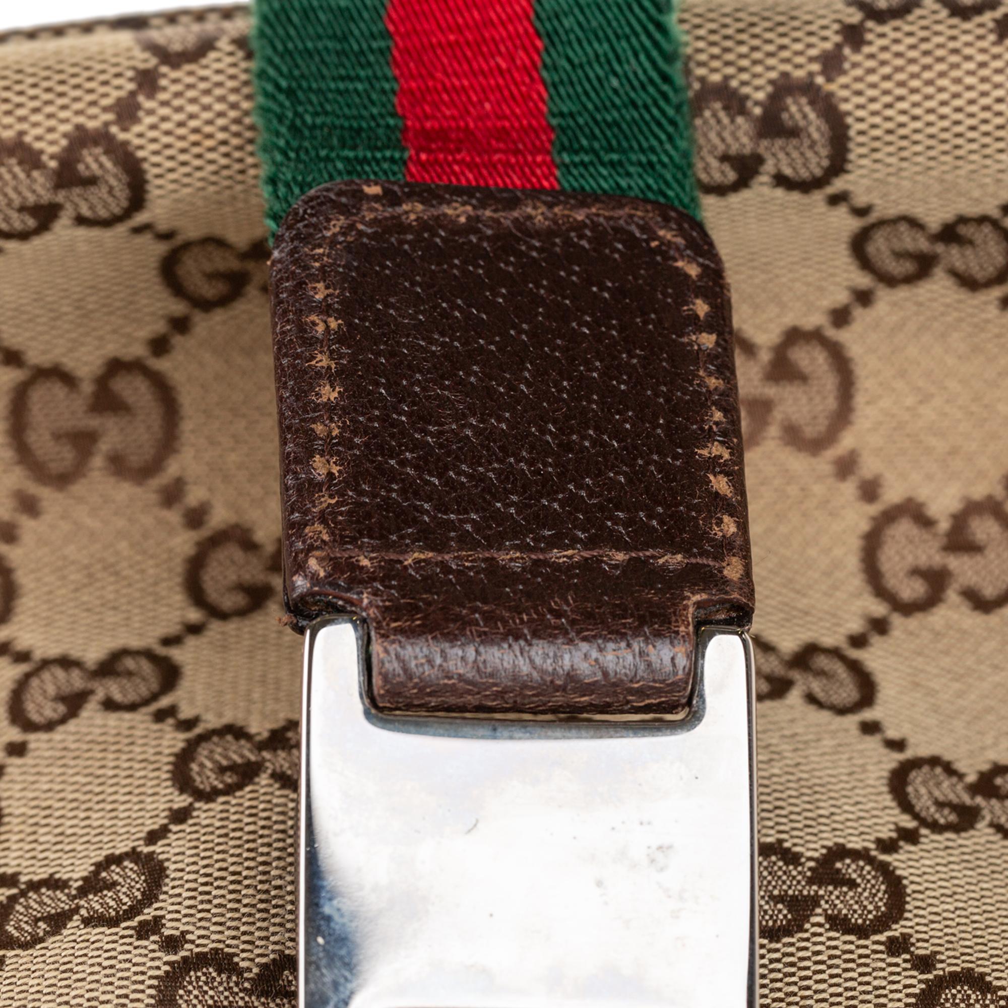 Gucci GG Canvas Web Handbag (SHG-34424)