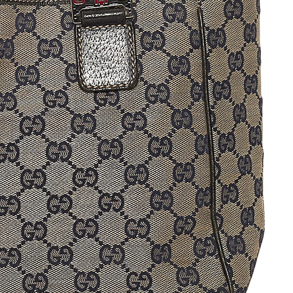 Gucci GG Canvas Web Handbag (SHG-34925)