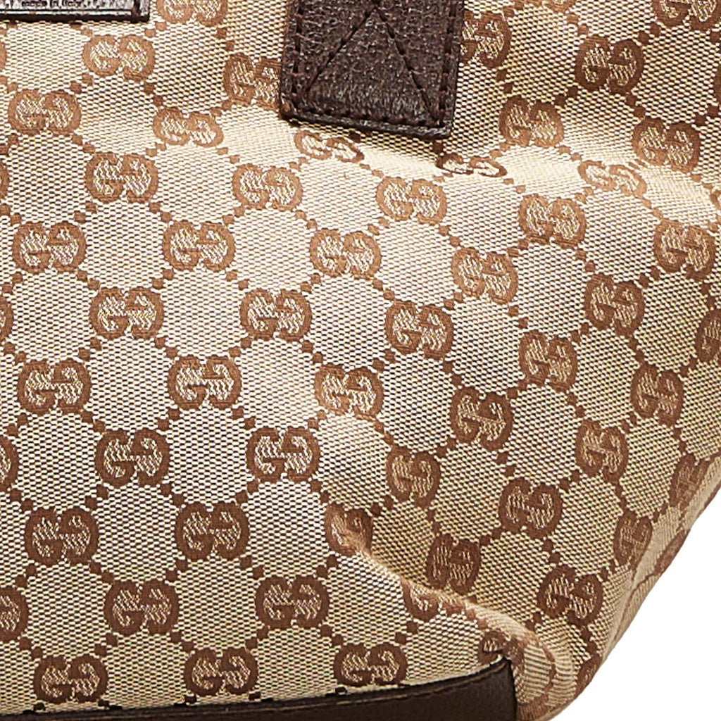 Gucci GG Canvas Web Handbag (SHG-35590)