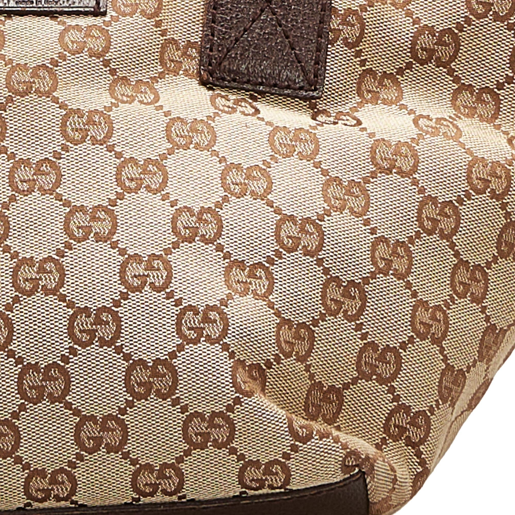 Gucci GG Canvas Web Handbag (SHG-35590)