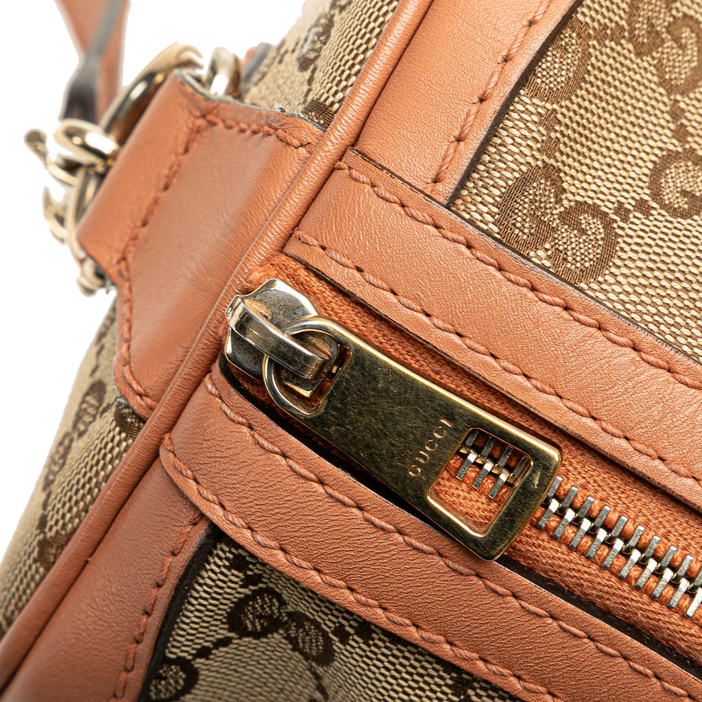 Gucci GG Canvas Web Joy Boston Bag
