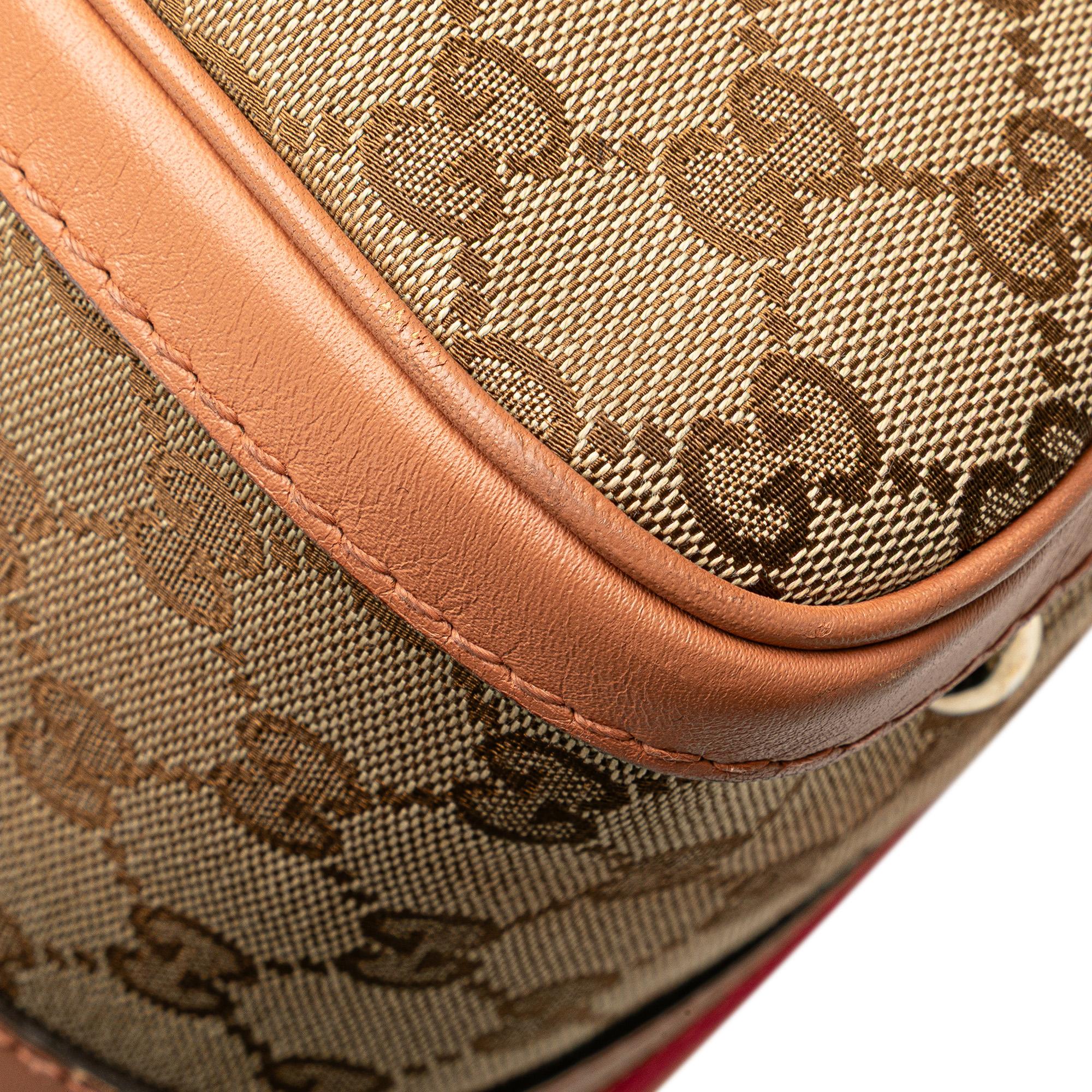 Gucci GG Canvas Web Joy Boston Bag