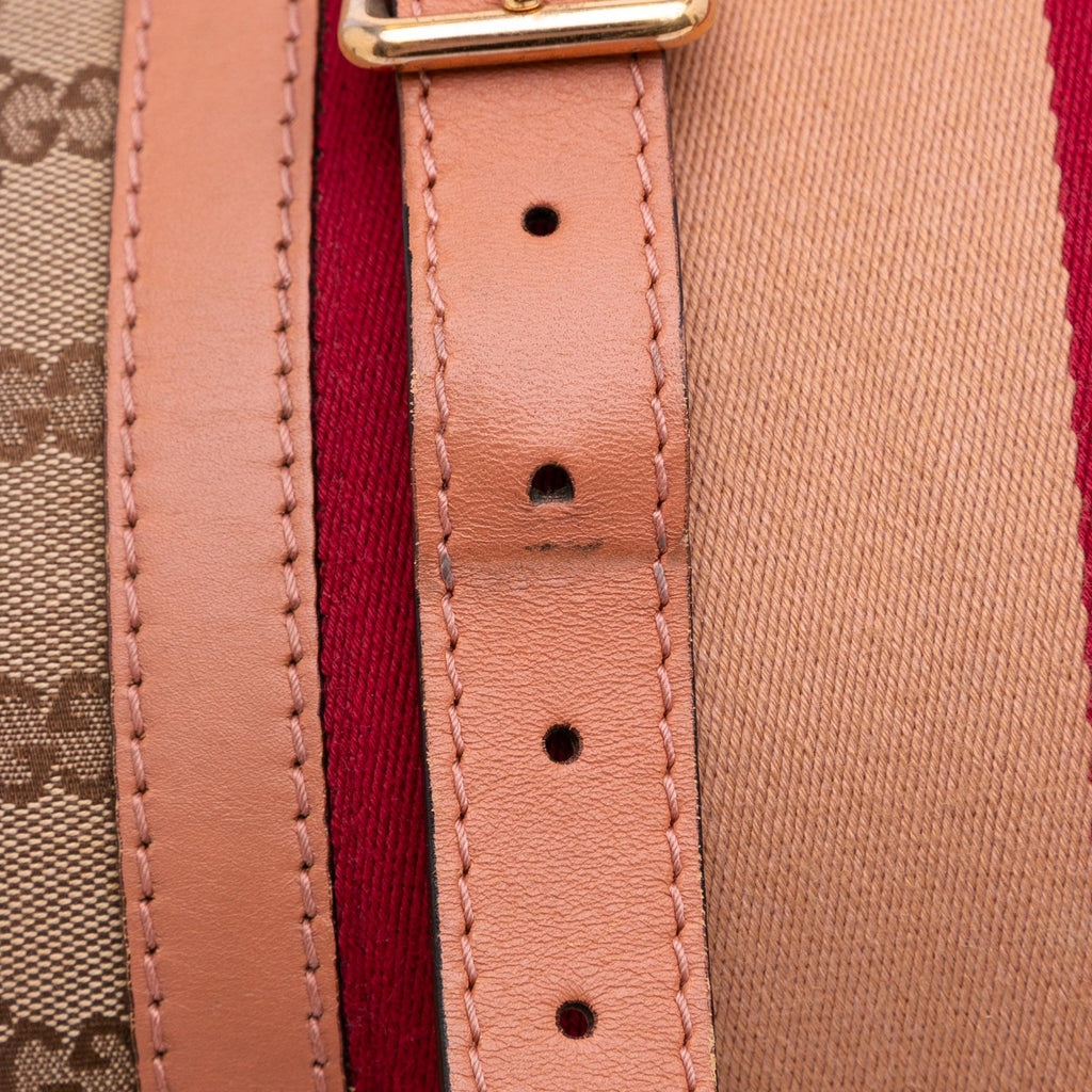 Gucci GG Canvas Web Joy Boston Bag