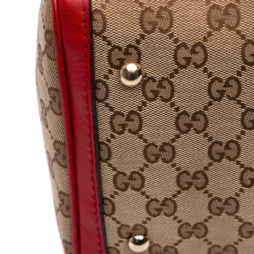 Gucci GG Canvas Web Joy Boston Bag
