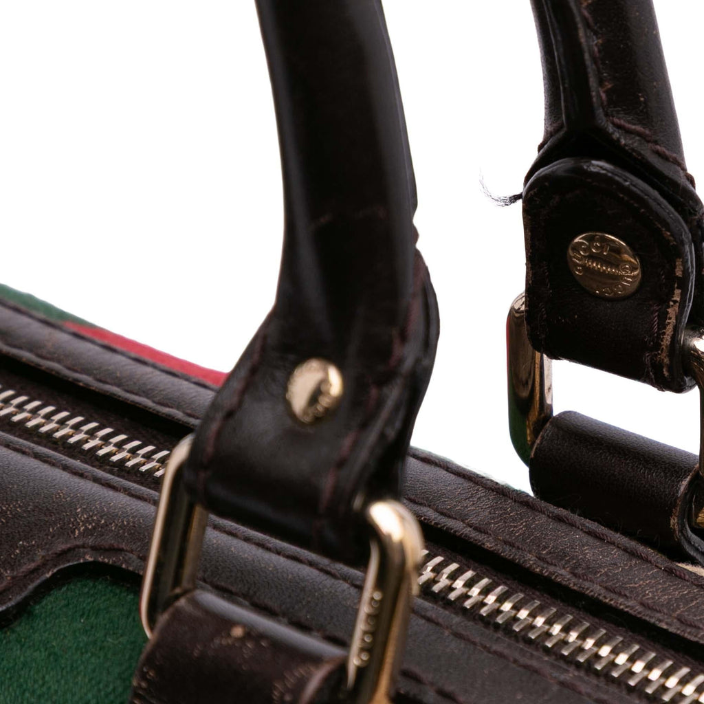 Gucci GG Canvas Web Joy Boston Bag