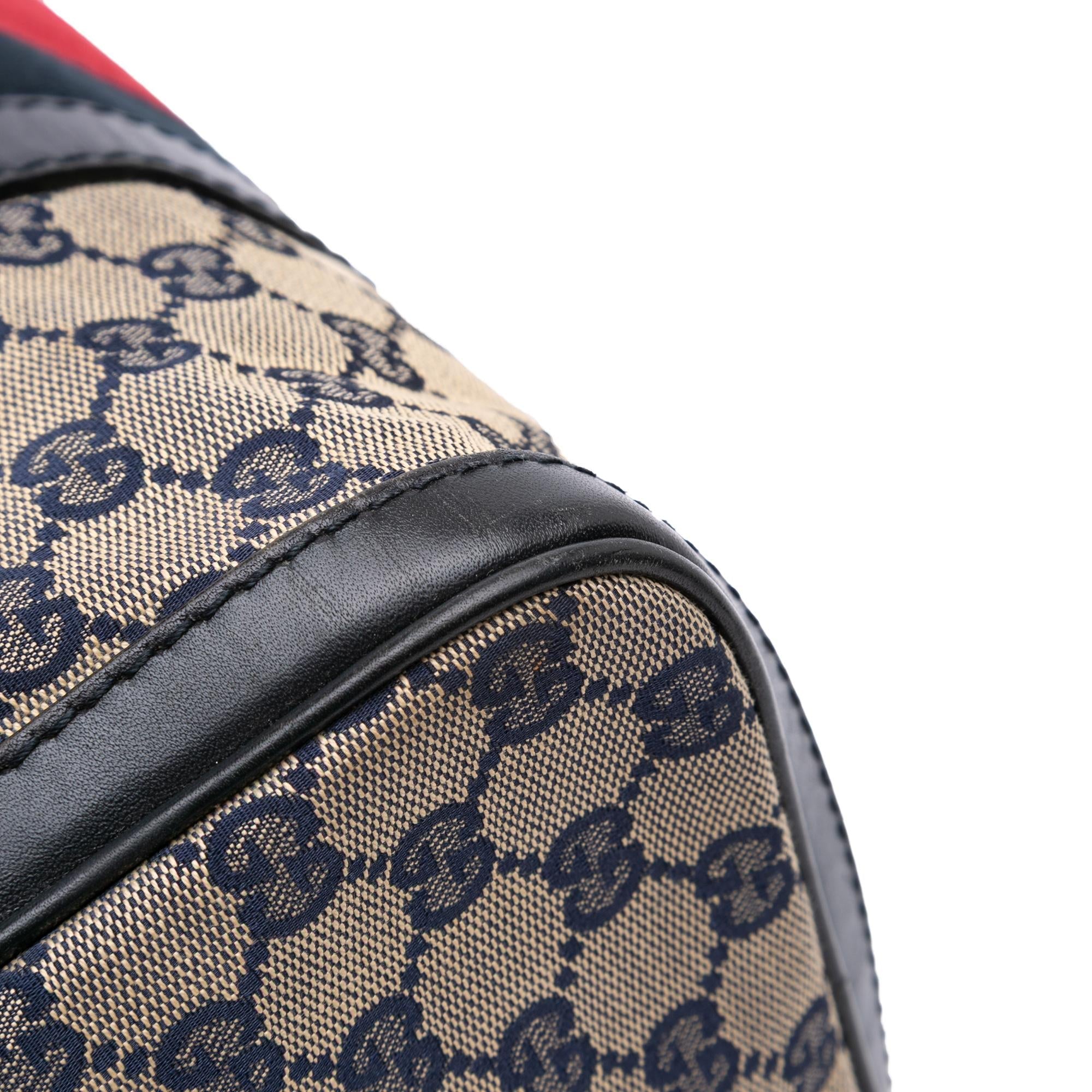 Gucci GG Canvas Web Joy Boston Bag