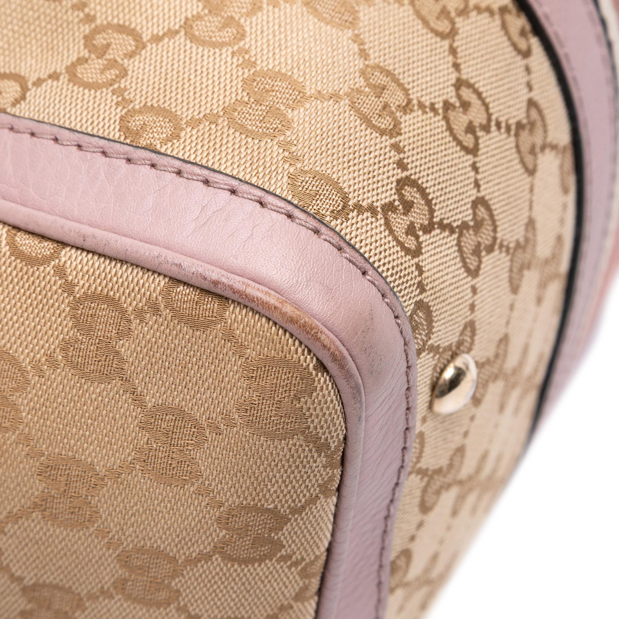 Gucci GG Canvas Web Joy Boston Bag