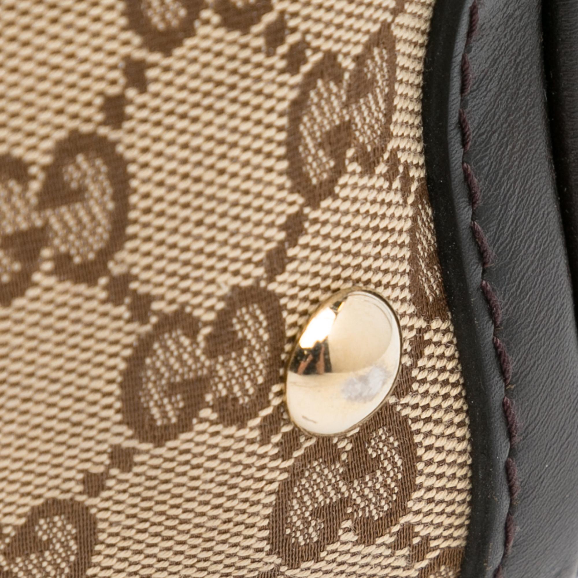Gucci GG Canvas Web Joy Boston (SHG-N7r8cM)