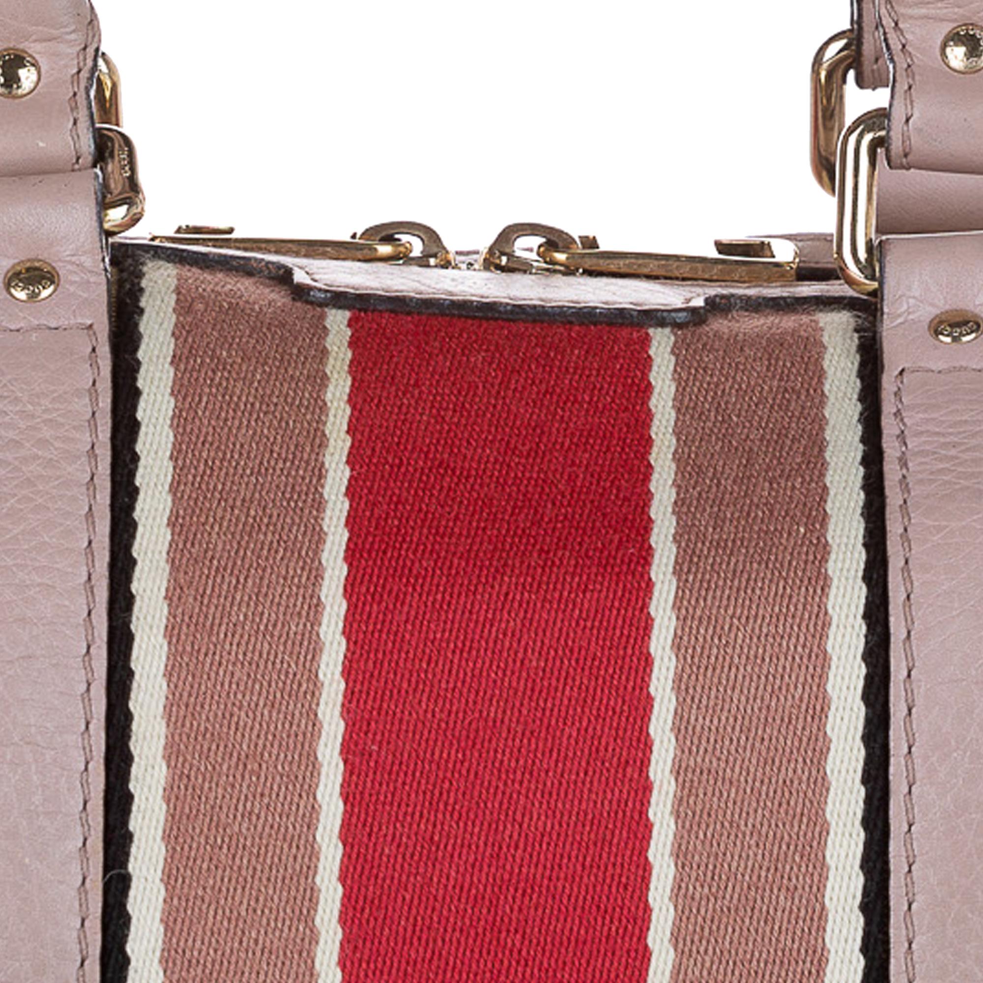 Gucci GG Canvas Web Joy Satchel (SHG-23395)