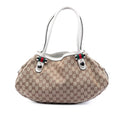 Gucci GG Canvas Web Match Ball Tote