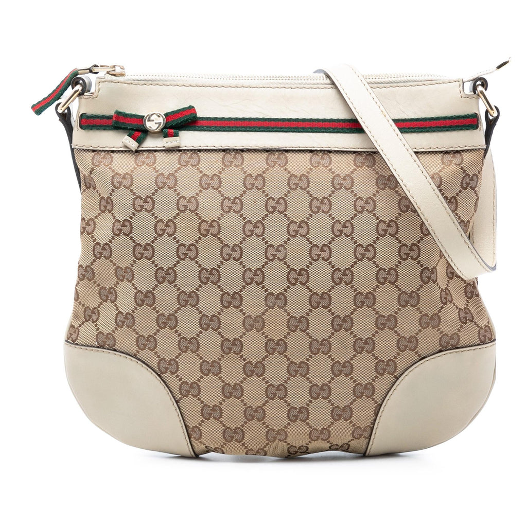 Gucci GG Canvas Web Mayfair Crossbody