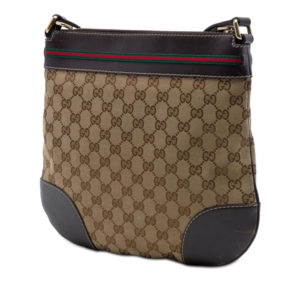 Gucci GG Canvas Web Mayfair Crossbody