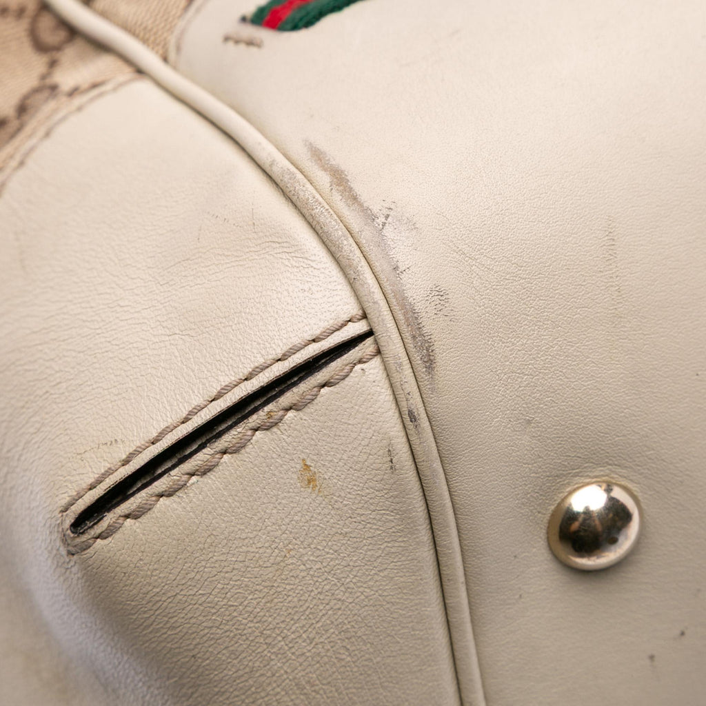 Gucci GG Canvas Web Mayfair Satchel