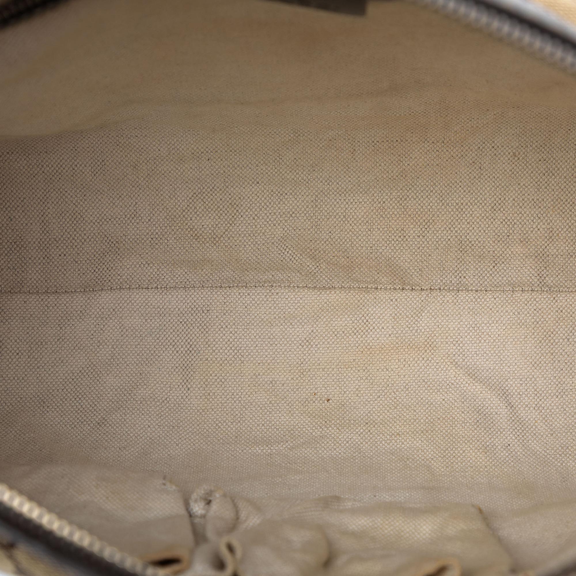 Gucci GG Canvas Web Mayfair Satchel