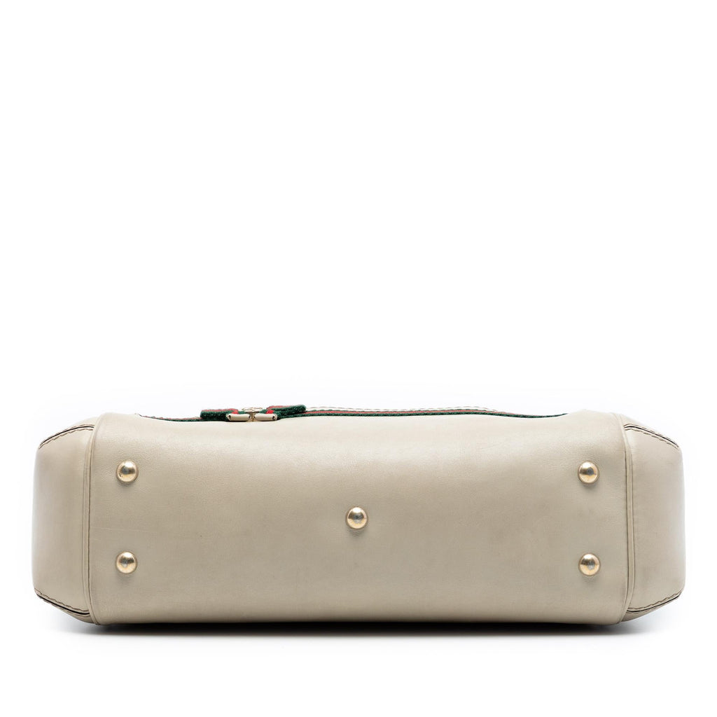 Gucci GG Canvas Web Mayfair Satchel
