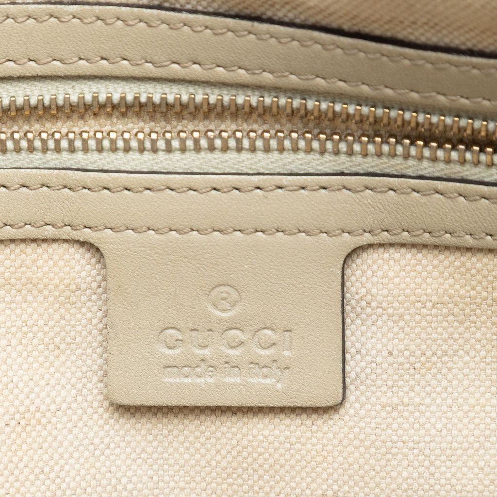 Gucci GG Canvas Web Mayfair Satchel