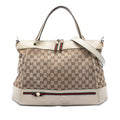 Gucci GG Canvas Web Mayfair Satchel