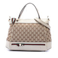 Gucci GG Canvas Web Mayfair Satchel