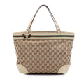 Gucci GG Canvas Web Mayfair Tote