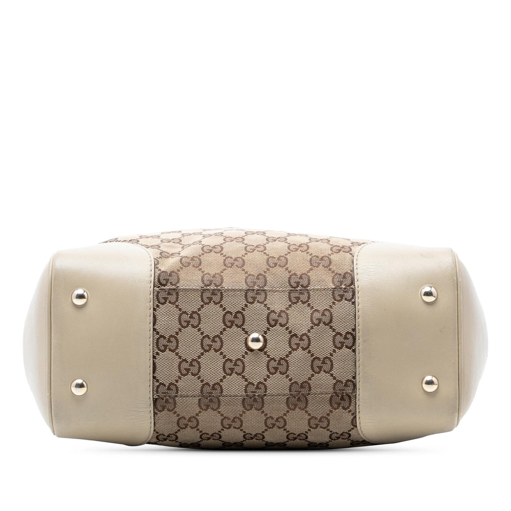 Gucci GG Canvas Web Mayfair Tote