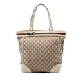 Gucci GG Canvas Web Mayfair Tote