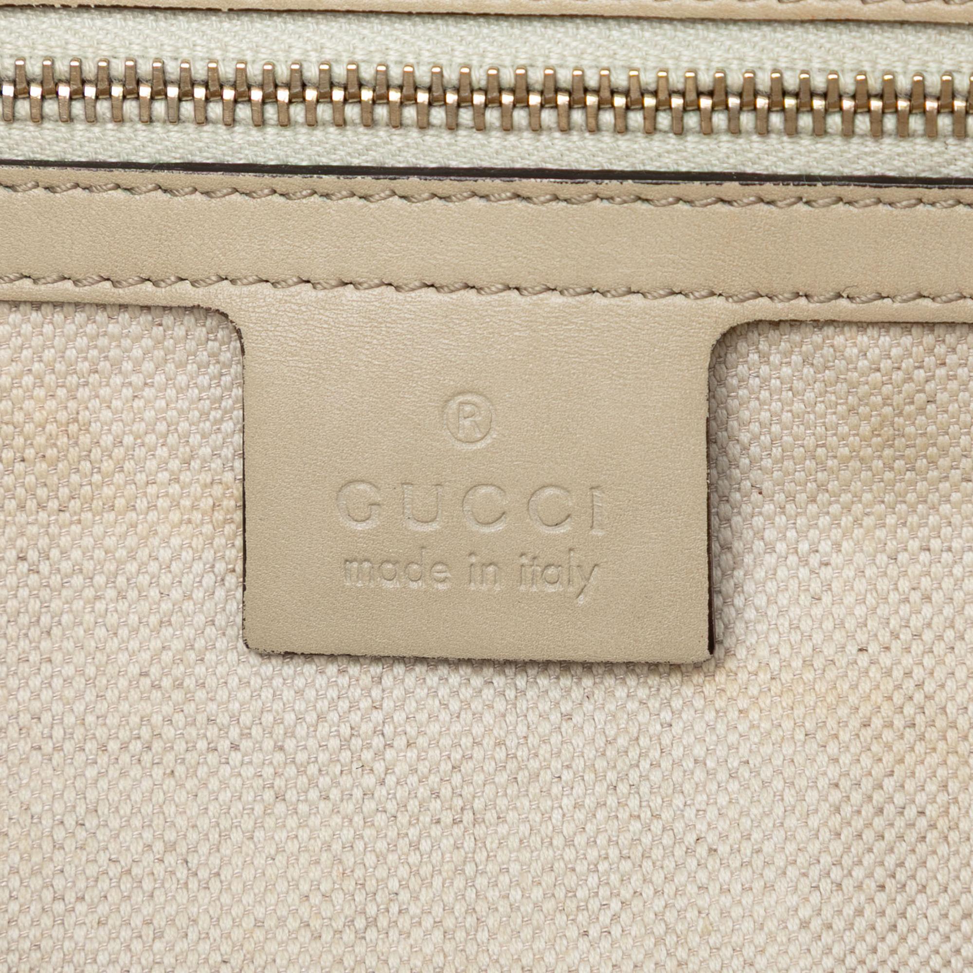 Gucci GG Canvas Web Mayfair Tote