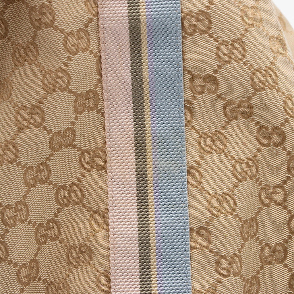 Gucci GG Canvas Web Original Tote (SHF-cmFwNe)