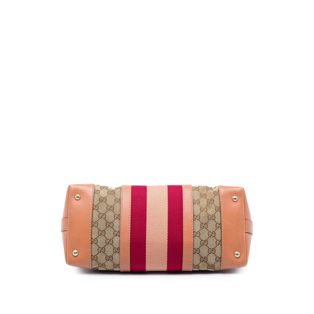 Gucci GG Canvas Web Satchel