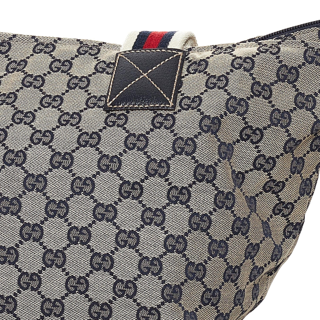 Gucci GG Canvas Web Shoulder Bag (SHG-33762)