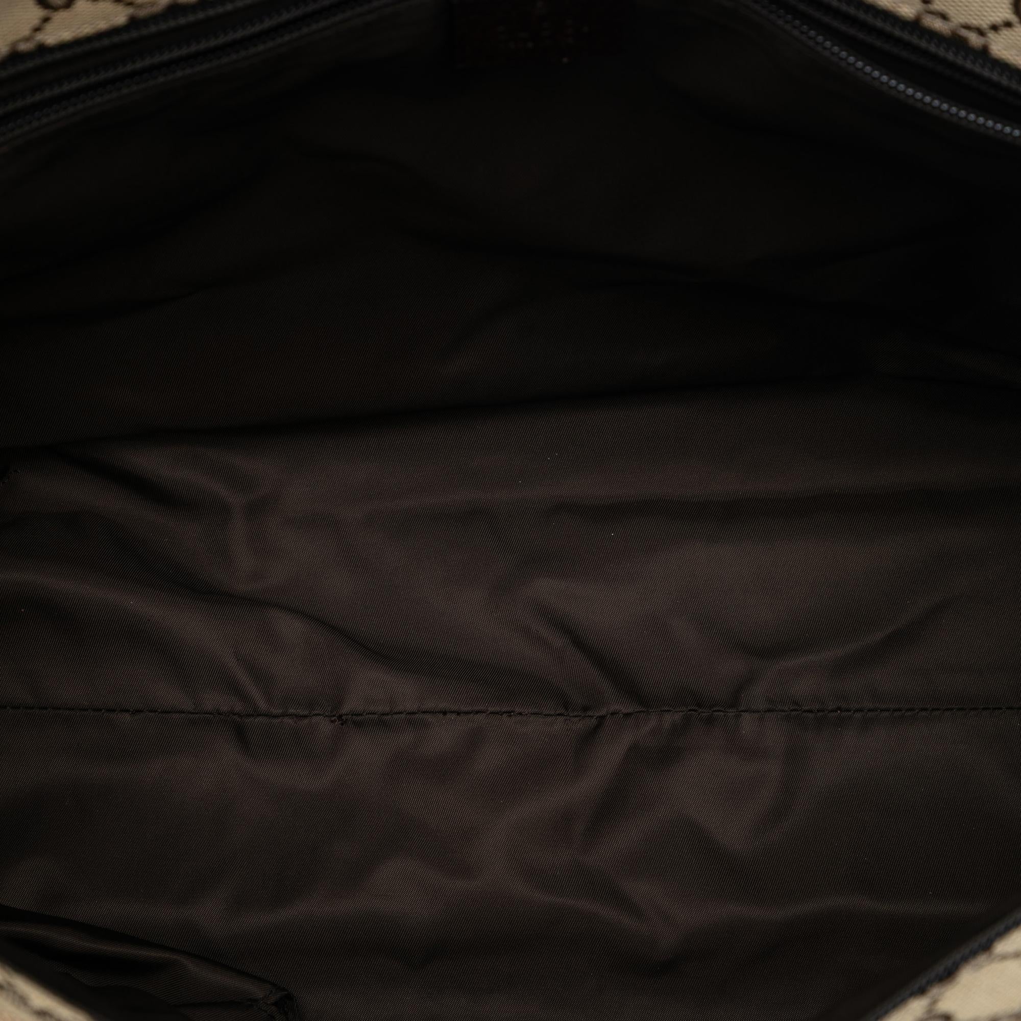 Gucci GG Canvas Web Tote