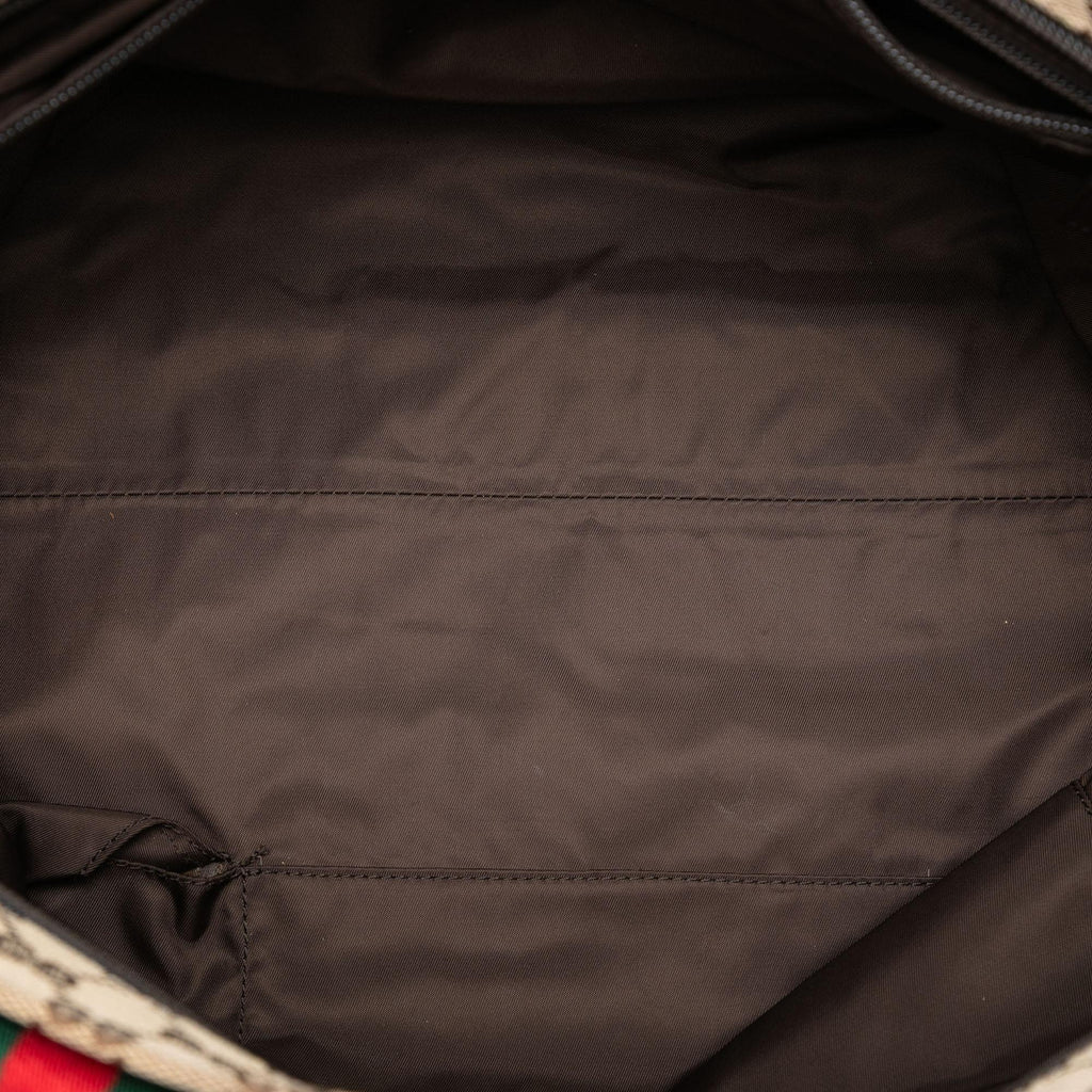 Gucci GG Canvas Web Tote