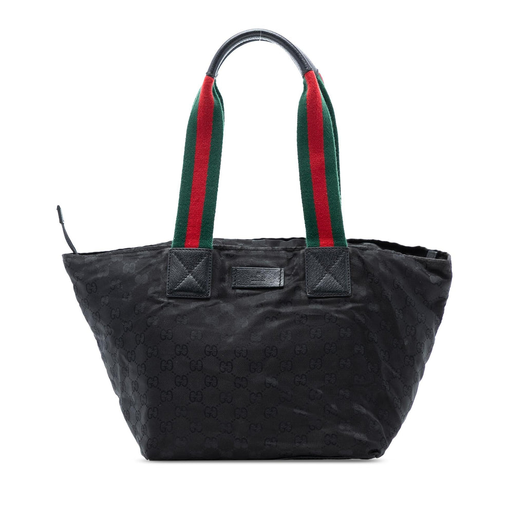 Gucci GG Canvas Web Tote