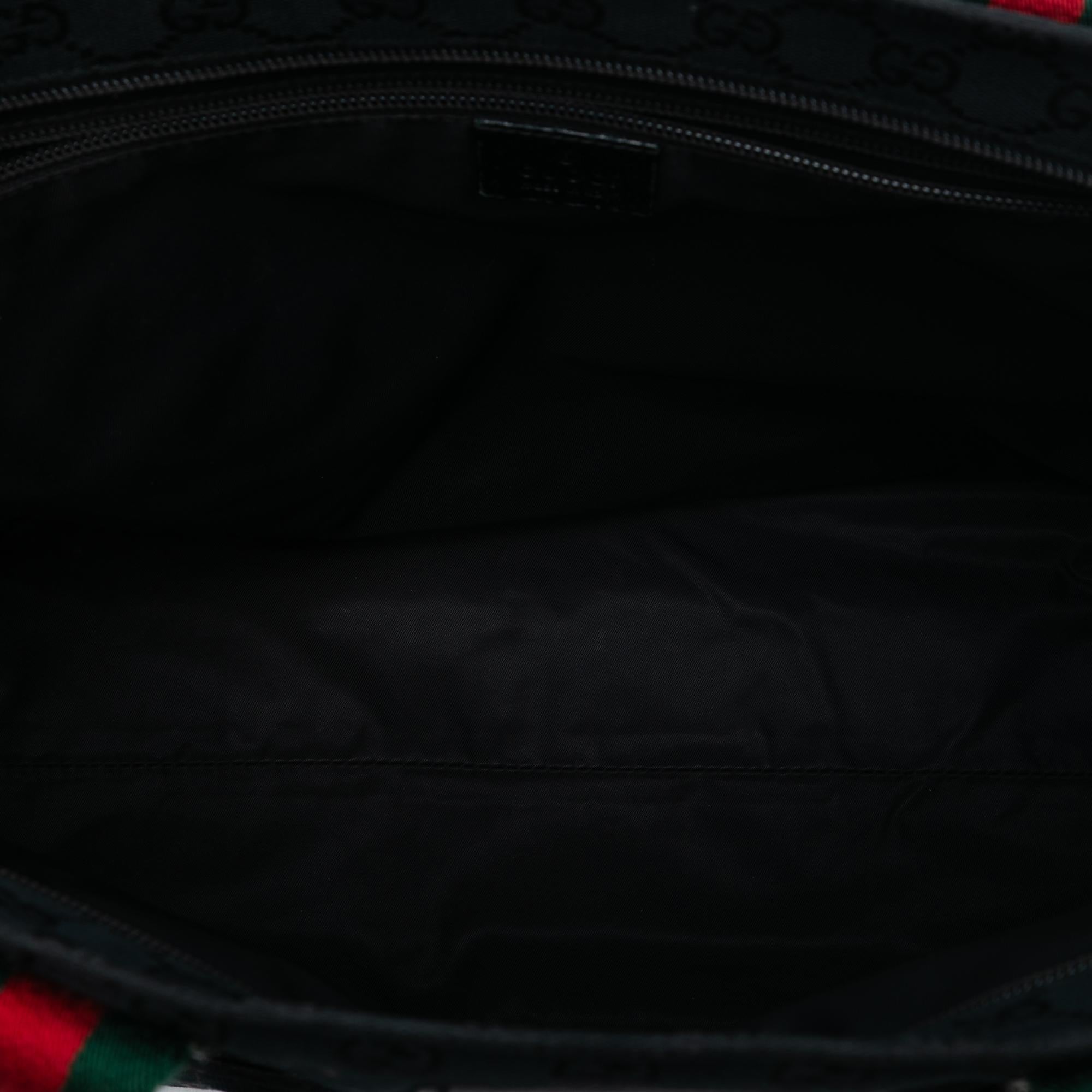 Gucci GG Canvas Web Tote