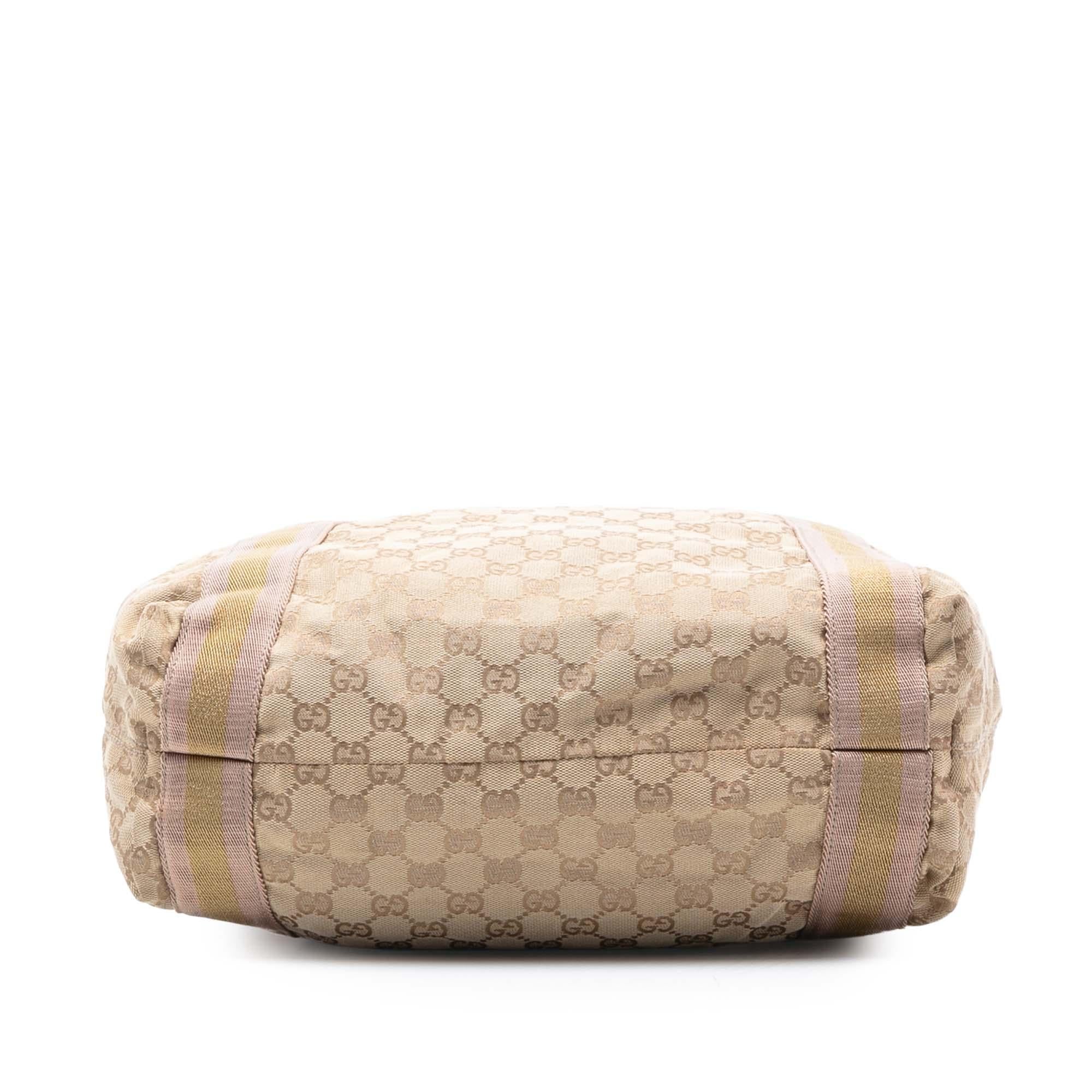 Gucci GG Canvas Web Tote