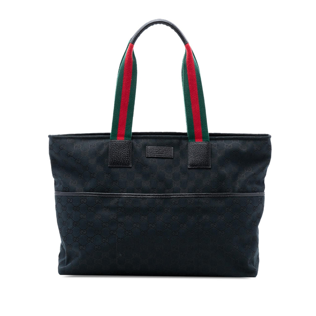 Gucci GG Canvas Web Tote