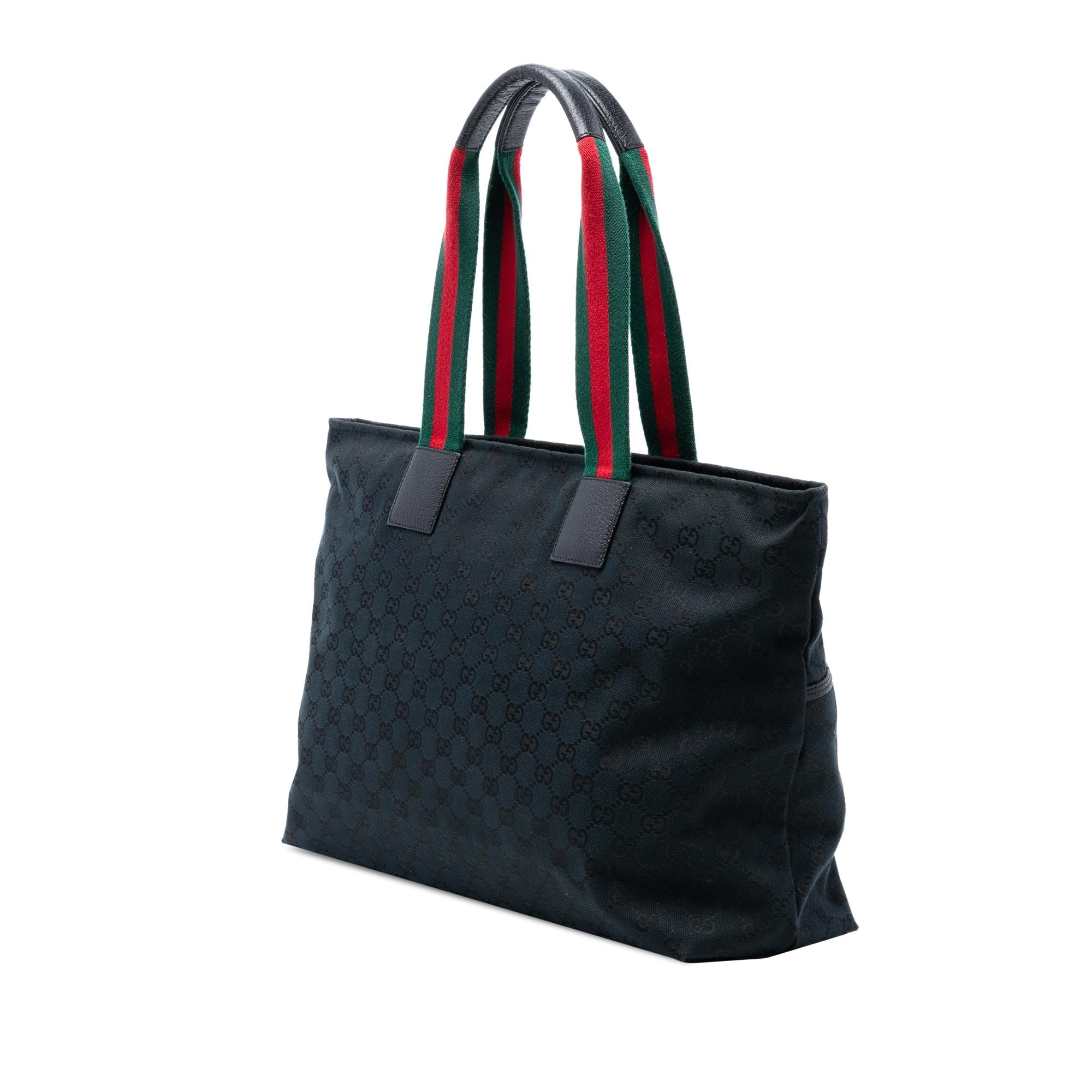 Gucci GG Canvas Web Tote