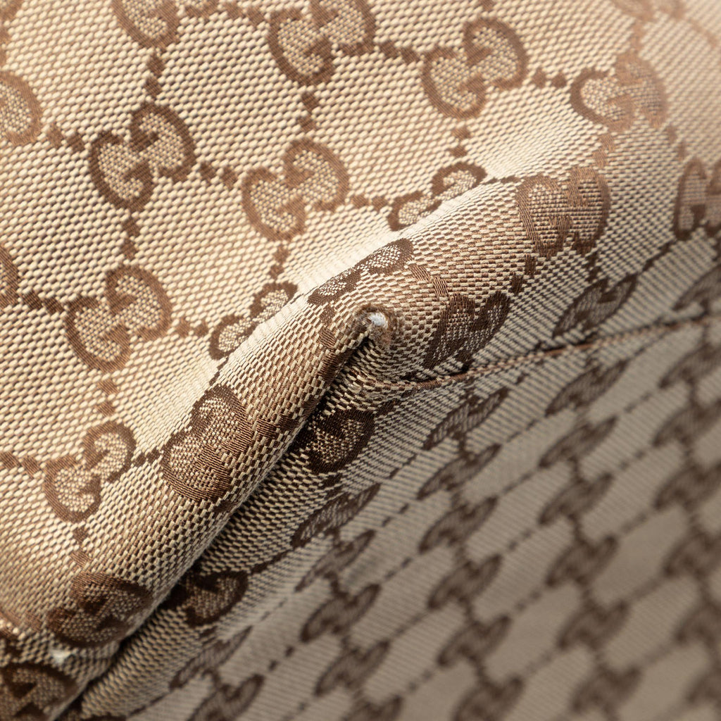 Gucci GG Canvas Web Tote
