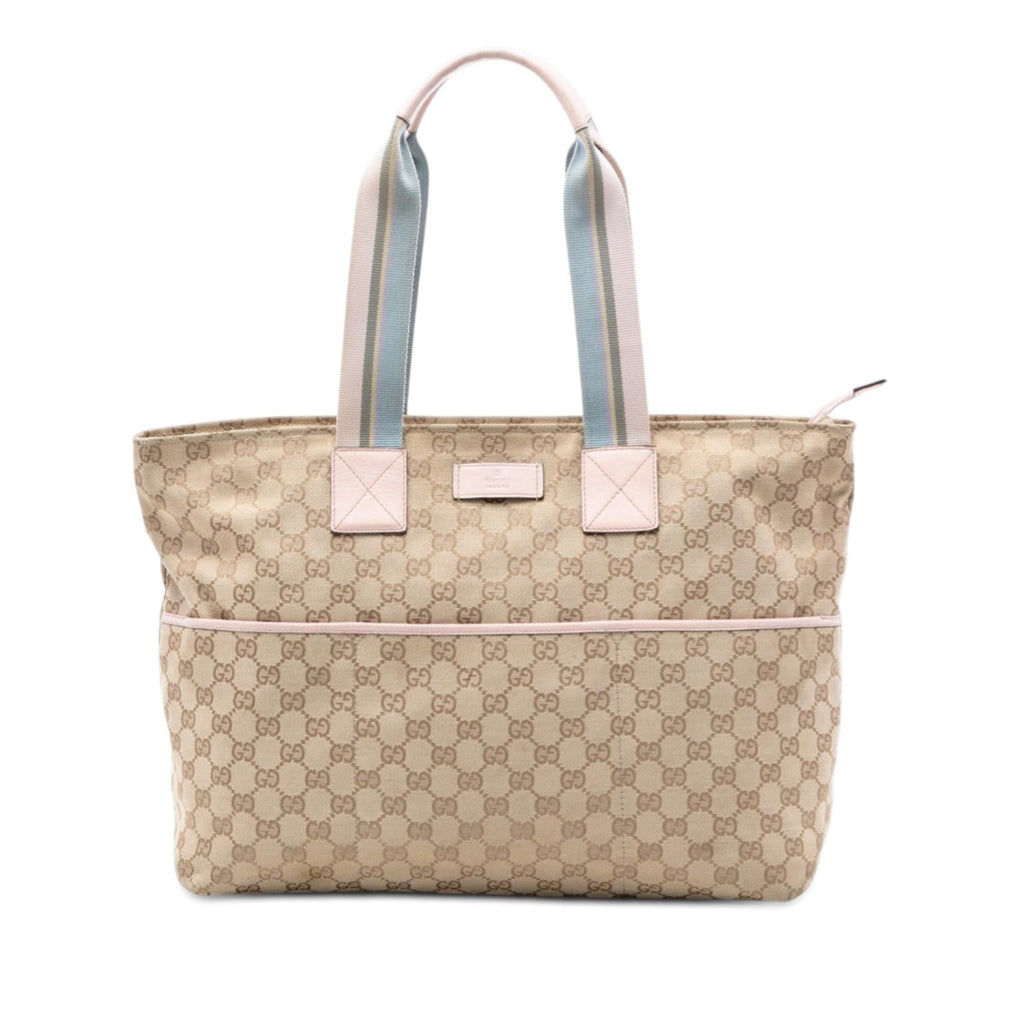 Gucci GG Canvas Web Tote