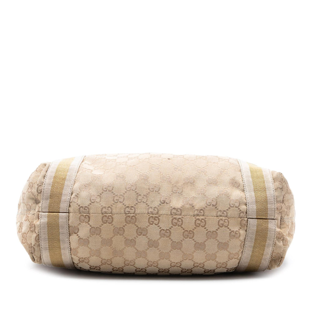 Gucci GG Canvas Web Tote
