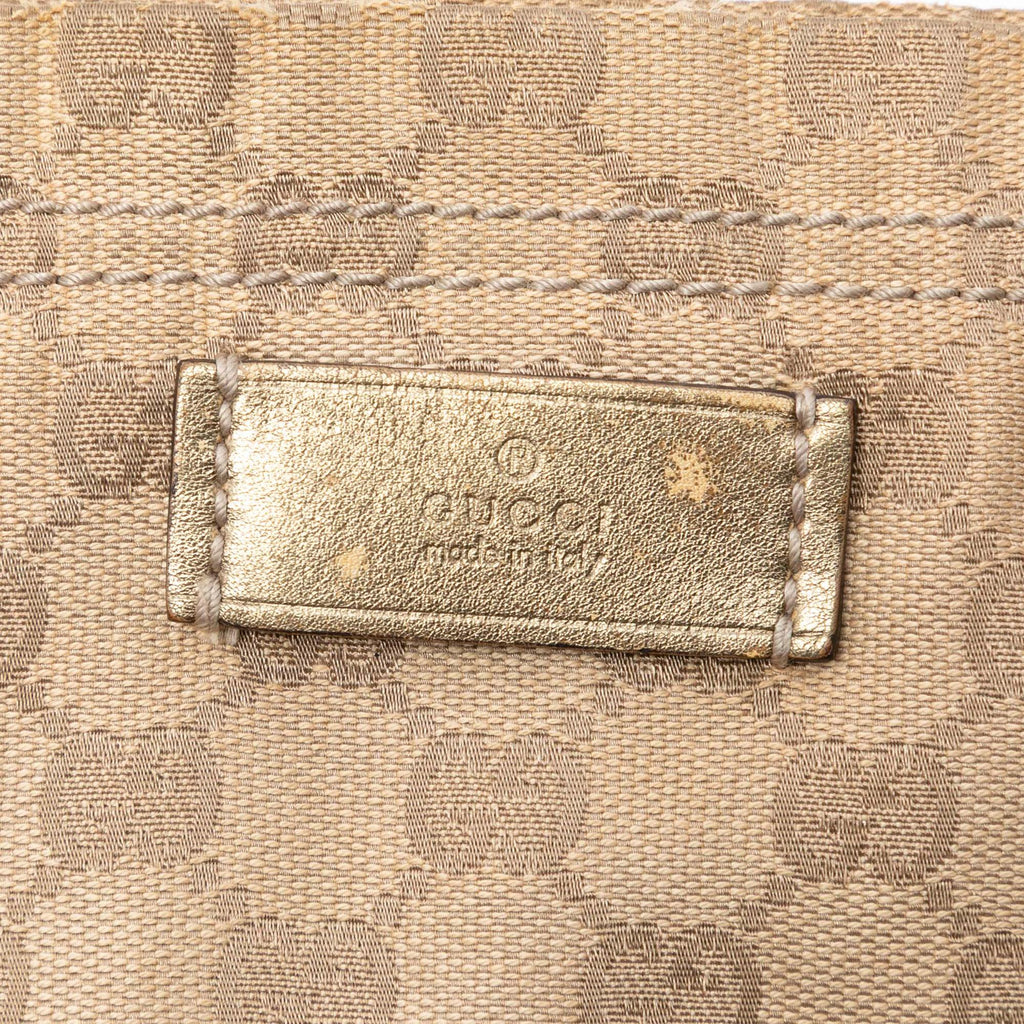 Gucci GG Canvas Web Tote