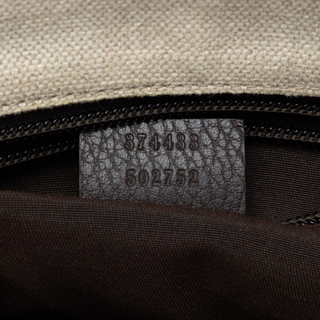 Gucci GG Canvas Web Tote