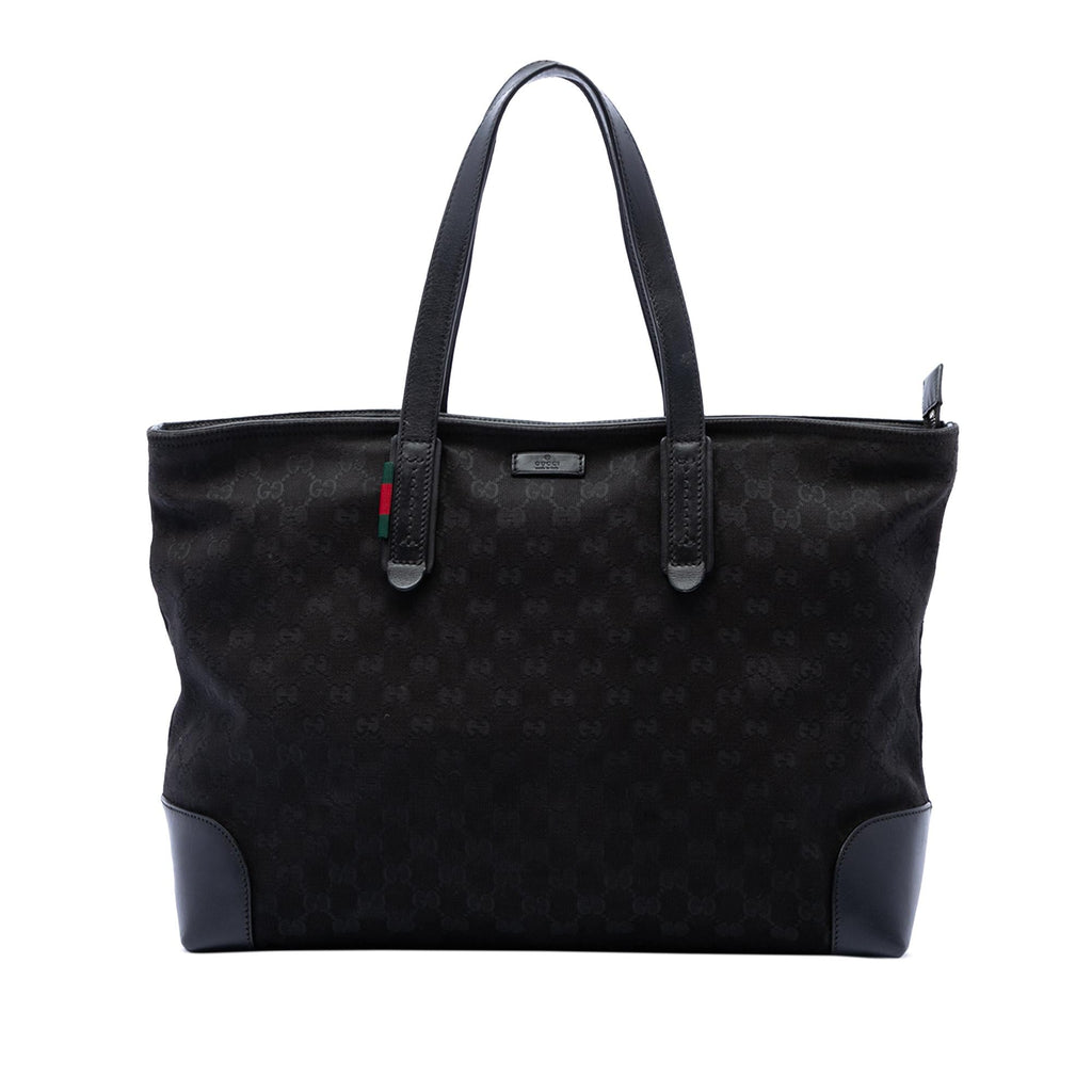 Gucci GG Canvas Web Tote