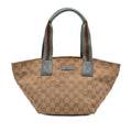 Gucci GG Canvas Web Tote