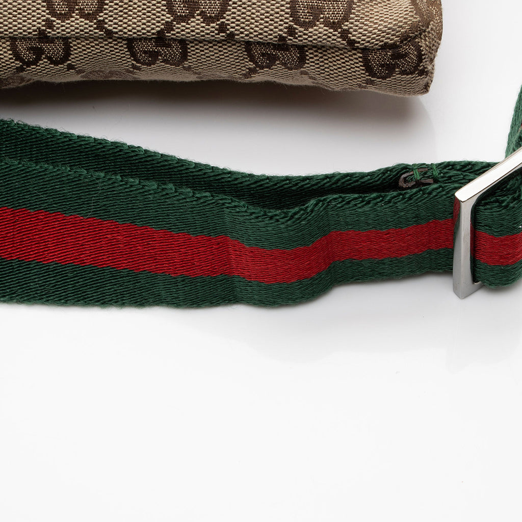 Gucci GG Canvas Web Belt Bag (SHF-awgWqk)