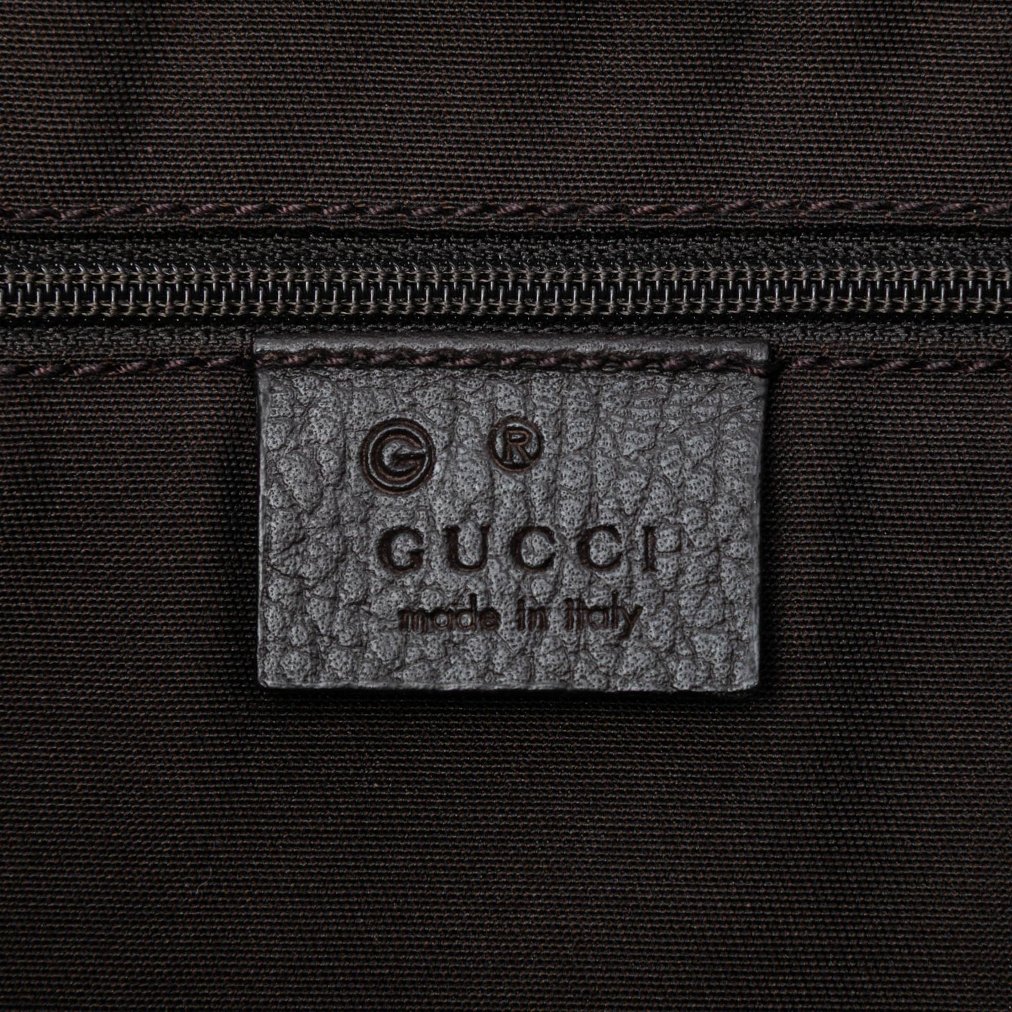Gucci GG Crystal Abbey D Ring Convertible Tote